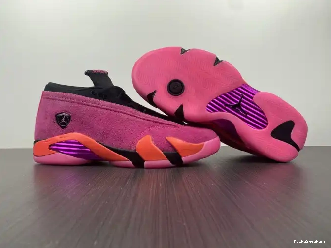 MaikeSneakers Jordan Low Shocking DH4121-600 (W) Pink Retro 14 0502